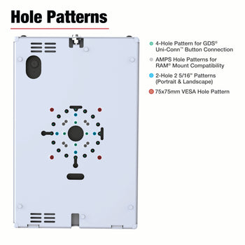 RAM-TE-SAM86-GRY:RAM-TE-SAM86-GRY_6:RAM Safe-Case™ for Samsung Galaxy Tab S9 & S9 FE - Gray