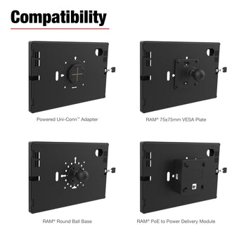 RAM-TE-SAM86:RAM-TE-SAM86_5:RAM Safe-Case™ for Samsung Galaxy Tab S9 & S9 FE