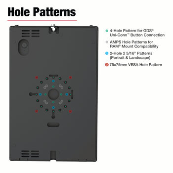 RAM-TE-SAM86:RAM-TE-SAM86_6:RAM® Safe-Case™ for Samsung Galaxy Tab S9 & S9 FE