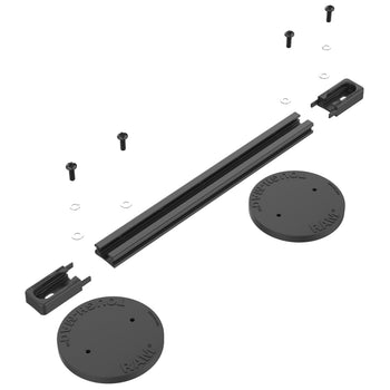 RAM-TRACK-EXA-9B-MAG88U:RAM-TRACK-EXA-9B-MAG88U_2:RAM Tough-Track™ with Tough-Mag™ Heavy Duty Magnetic Track System