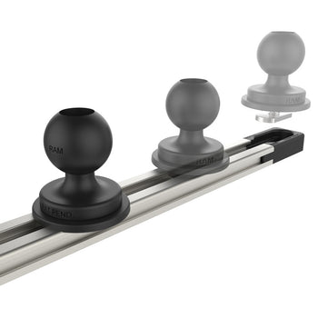 RAM-TRACK-EXA-9U:RAM-TRACK-EXA-9U_5:9" Modular Aluminum RAM® Tough-Track™