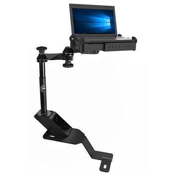 RAM-VB-101-SW1:RAM-VB-101-SW1_1:RAM® No-Drill™ Laptop Mount for '95-01 Chevy S-10 blazer + More