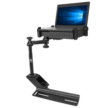 RAM-VB-106R4-SW1:RAM-VB-106R4-SW1_1:RAM No-Drill™ Laptop Mount for '03-06 Dodge Sprinter van + More
