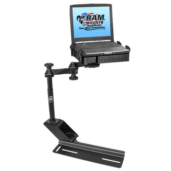 RAM-VB-106R4-SW1:RAM-VB-106R4-SW1_2:RAM No-Drill™ Laptop Mount for '03-06 Dodge Sprinter van + More