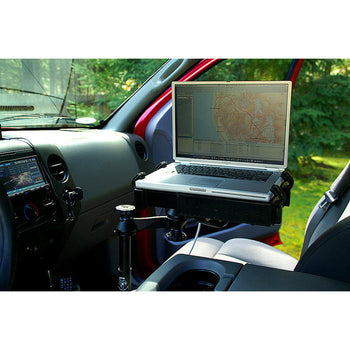 RAM-VB-109-SW1:RAM-VB-109-SW1_4:RAM No-Drill™ Laptop Mount for '04-14 Ford F-150 + More