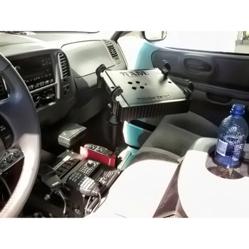 RAM-VB-110-SW1:RAM-VB-110-SW1_4:RAM No-Drill™ Laptop Mount for '97-03 Ford F-150 + More