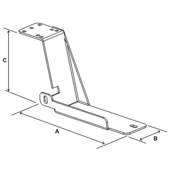 RAM-VB-112:RAM-VB-112_2:RAM® No-Drill™ Vehicle Base for '02-10 Ford Explorer + More