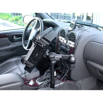 RAM-VB-114-SW1:RAM-VB-114-SW1_5:RAM® No-Drill™ Laptop Mount for '02-11 Chevy Trailblazer + More