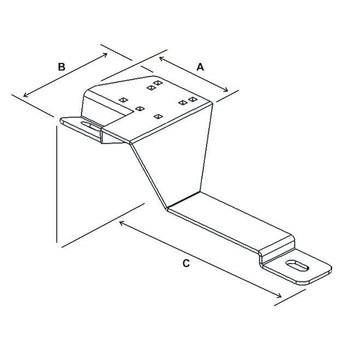 RAM-VB-114:RAM-VB-114_2:RAM No-Drill™ Vehicle Base for '02-11 Chevy Trailblazer + More