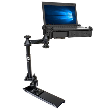 RAM-VB-116A-SW1:RAM-VB-116A-SW1_1:RAM No-Drill™ Laptop Mount for '04-11 Chevy Colorado Crew Cab + More
