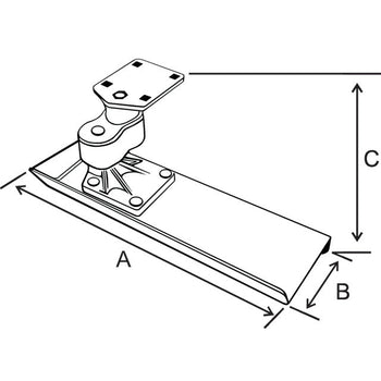 RAM-VB-116A:RAM-VB-116A_2:RAM® Vehicle Base for '04-11 Chevy Colorado Crew Cab + More