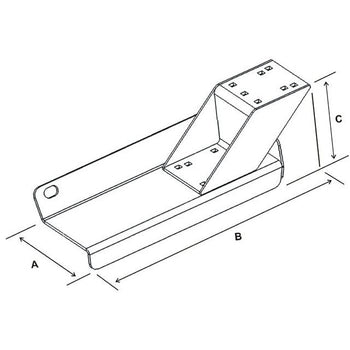 RAM-VB-116:RAM-VB-116_2:RAM® No-Drill™ Vehicle Base for '04-12 Chevy Colorado + More