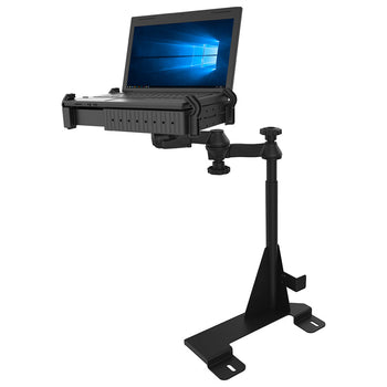 RAM-VB-119-SW1:RAM-VB-119-SW1_1:RAM No-Drill™ Laptop Mount for Ford E-Series Van (Legacy)