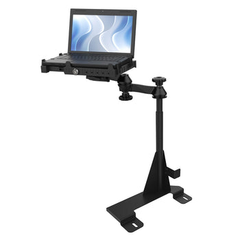 RAM-VB-119-SW3:RAM-VB-119-SW3_1:RAM No-Drill™ Laptop Mount for Ford E-Series Van