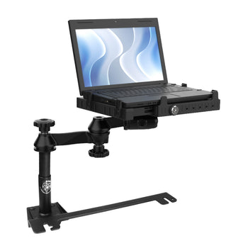 RAM-VB-129-A-SW3:RAM-VB-129-A-SW3_1:RAM No-Drill™ Laptop Mount for the '14-25 Ram Promaster + More