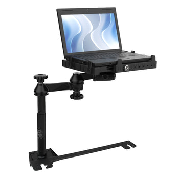 RAM-VB-129-SW3:RAM-VB-129-SW3_1:RAM No-Drill™ Laptop Mount for Sprinter Van + More