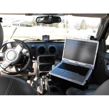 RAM-VB-141-SW1:RAM-VB-141-SW1_5:RAM No-Drill™ Laptop Mount for '02-12 Jeep Liberty + More