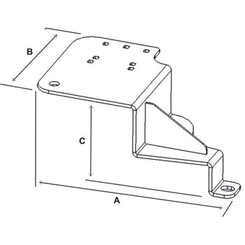 RAM-VB-141:RAM-VB-141_2:RAM® No-Drill™ Vehicle Base for '02-12 Jeep Liberty + More