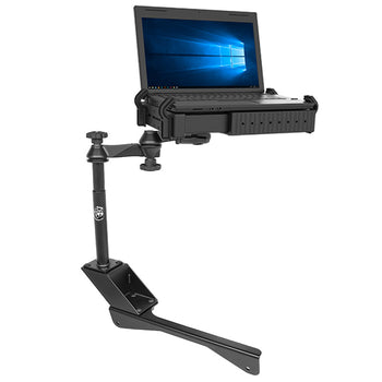 RAM-VB-145-SW1:RAM-VB-145-SW1_1:RAM No-Drill™ Laptop Mount for '06-10 Dodge Charger (Non-Police) + More