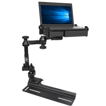 RAM-VB-146-SW1:RAM-VB-146-SW1_1:RAM No-Drill™ Laptop Mount for '96-07 Dodge Grand Caravan + More