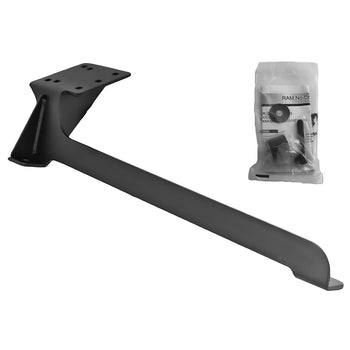 RAM-VB-154-SW1:RAM-VB-154-SW1_4:RAM No-Drill™ Laptop Mount for '05-26 Nissan Frontier + More (Legacy)
