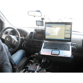 RAM-VB-154-SW1:RAM-VB-154-SW1_5:RAM No-Drill™ Laptop Mount for '05-26 Nissan Frontier + More (Legacy)