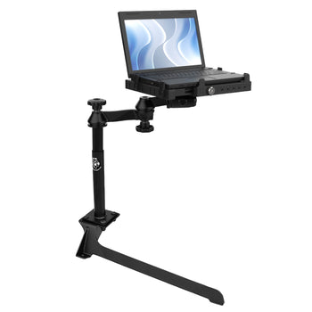 RAM-VB-154-SW3:RAM-VB-154-SW3_1:RAM No-Drill™ Laptop Mount for '05-26 Nissan Frontier + More