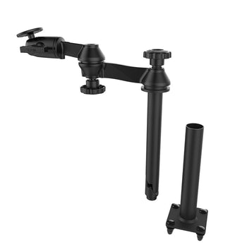 RAM-VB-159-SW1:RAM-VB-159-SW1_5:RAM No-Drill™ Laptop Mount for '07-13 Chevrolet Silverado + More