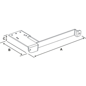 RAM-VB-167:RAM-VB-167_2:RAM® No-Drill™ Vehicle Base for '06-12 Ford Fusion + More
