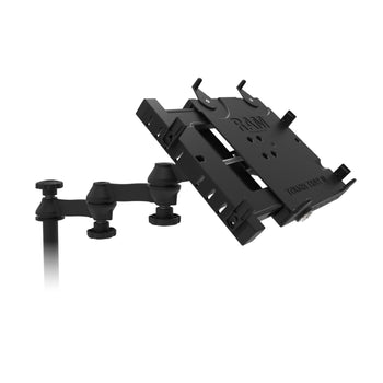 RAM-VB-168-SW3:RAM-VB-168-SW3_2:RAM No-Drill™ Universal Laptop Mount for Heavy Duty Trucks