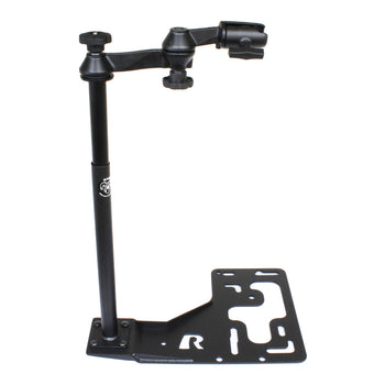 RAM-VB-168-TRI1:RAM-VB-168-TRI1_1:RAM No-Drill™ Universal Mount for Heavy Duty Trucks with Socket Arm