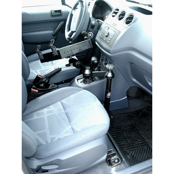 RAM-VB-175-SW1:RAM-VB-175-SW1_4:RAM No-Drill™ Laptop Mount for '10-13 Ford Transit Connect + More