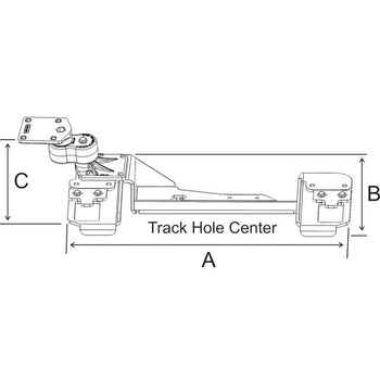 RAM-VB-182:RAM-VB-182_2:RAM No-Drill™ Vehicle Base for '06-16 Chevrolet Impala (Police) + More