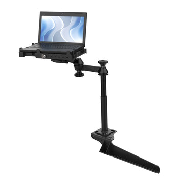 RAM-VB-185-SW3:RAM-VB-185-SW3_1:RAM No-Drill™ Laptop Mount for '99-16 Ford F-250 - F750 + More