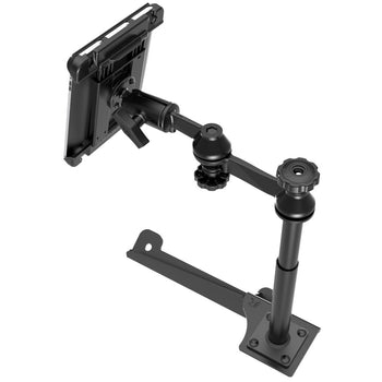 RAM-VB-185-TAB3:RAM-VB-185-TAB3_3:RAM® No-Drill™ iPad 1-4 Mount for '99-16 Ford F-250 - F750 + More