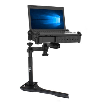 RAM-VB-186ST1-SW1:RAM-VB-186ST1-SW1_1:RAM Laptop Mount for '19-26 Ram 1500 Pickup Trucks (5th Gen) (Legacy)