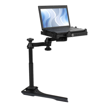 RAM-VB-186ST1-SW3:RAM-VB-186ST1-SW3_1:RAM No-Drill™ Laptop Mount for '19-26 Ram 1500 Pickup Trucks (5th Gen)