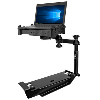 RAM-VB-189-SW1:RAM-VB-189-SW1_1:RAM No-Drill™ Laptop Mount for '11-13 Chevy Caprice