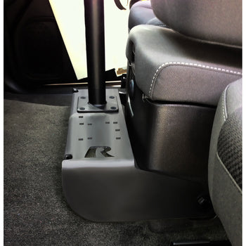 RAM-VB-191-SW1:RAM-VB-191-SW1_4:RAM® No-Drill™ Laptop Mount for '14-15 Chevrolet Silverado 1500 (Bench)