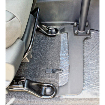 RAM-VB-192-SW1:RAM-VB-192-SW1_4:RAM® No-Drill™ Laptop Mount for '10-21 Nissan NV200 + More
