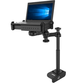 RAM-VB-194-SW1:RAM-VB-194-SW1_1:RAM No-Drill™ Laptop Mount for '14-26 Ford Transit Full Size Van