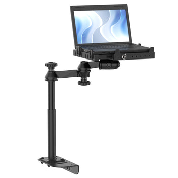 RAM-VB-194-SW3:RAM-VB-194-SW3_1:RAM No-Drill™ Laptop Mount for '14-26 Ford Transit Full Size Van