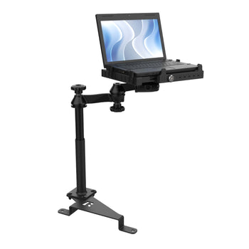 RAM-VB-195-SW3:RAM-VB-195-SW3_1:RAM No-Drill™ Laptop Mount for '15-26 Ford F-150, ’17-26 F-250 + More