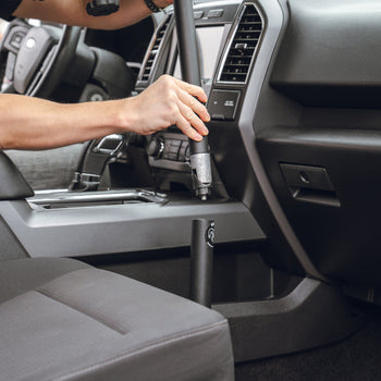RAM-VB-195-SW3:RAM-VB-195-SW3_5:RAM No-Drill™ Laptop Mount for '15-26 Ford F-150, ’17-26 F-250 + More