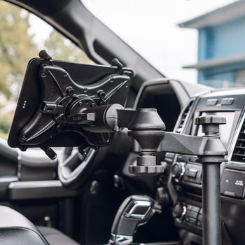 RAM-VB-195-UN11:RAM-VB-195-UN11_6:RAM X-Grip 12"-13" Tablet Mount for '15-26 Ford F-150, F-250 + More