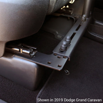 RAM-VB-196-SW2:RAM-VB-196-SW2_6:RAM No-Drill™ Universal Vehicle Floor Mount