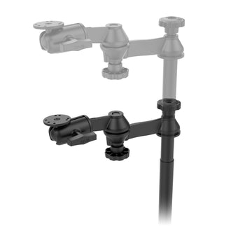 RAM-VB-206-SW2:RAM-VB-206-SW2_3:RAM No-Drill™ Mount for '20-26 Ford Police Interceptor Utility