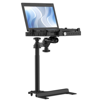 RAM-VB-206-SW3:RAM-VB-206-SW3_1:RAM No-Drill™ Laptop Mount for '20-26 Ford Police Interceptor Utility