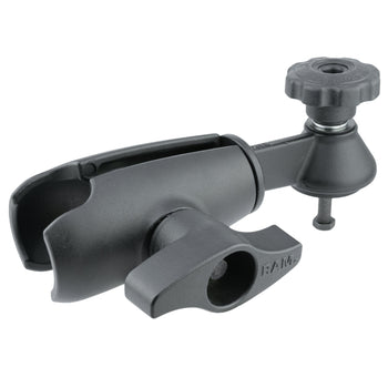 RAM-VB-D-110-2U:RAM-VB-D-110-2U_1:RAM 6" Single Swing Arm with Swivel Socket - D Size