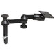 RAM® 4" Upper Pole with Double Swing Arms & 75x75mm VESA Plate